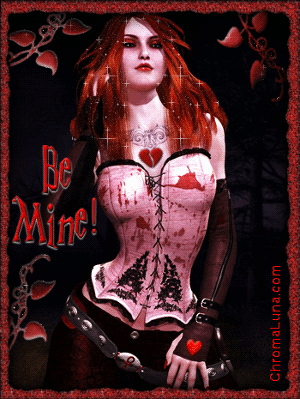 Another valentines image: (Valentine_Be Mine10) for MySpace from ChromaLuna